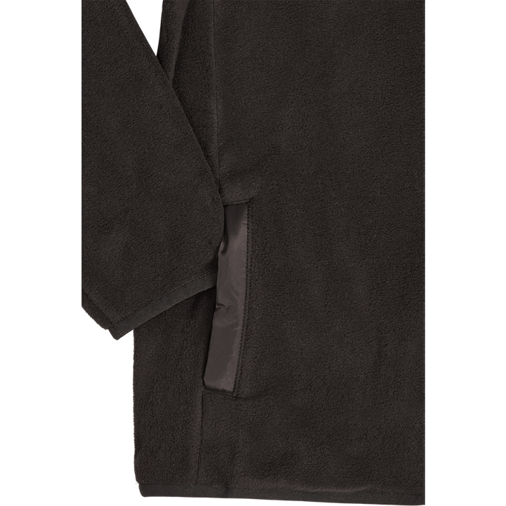 Soutien-gorge zippé en polaire avec logo - Noir