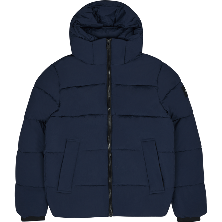 Doudoune en nylon froissé