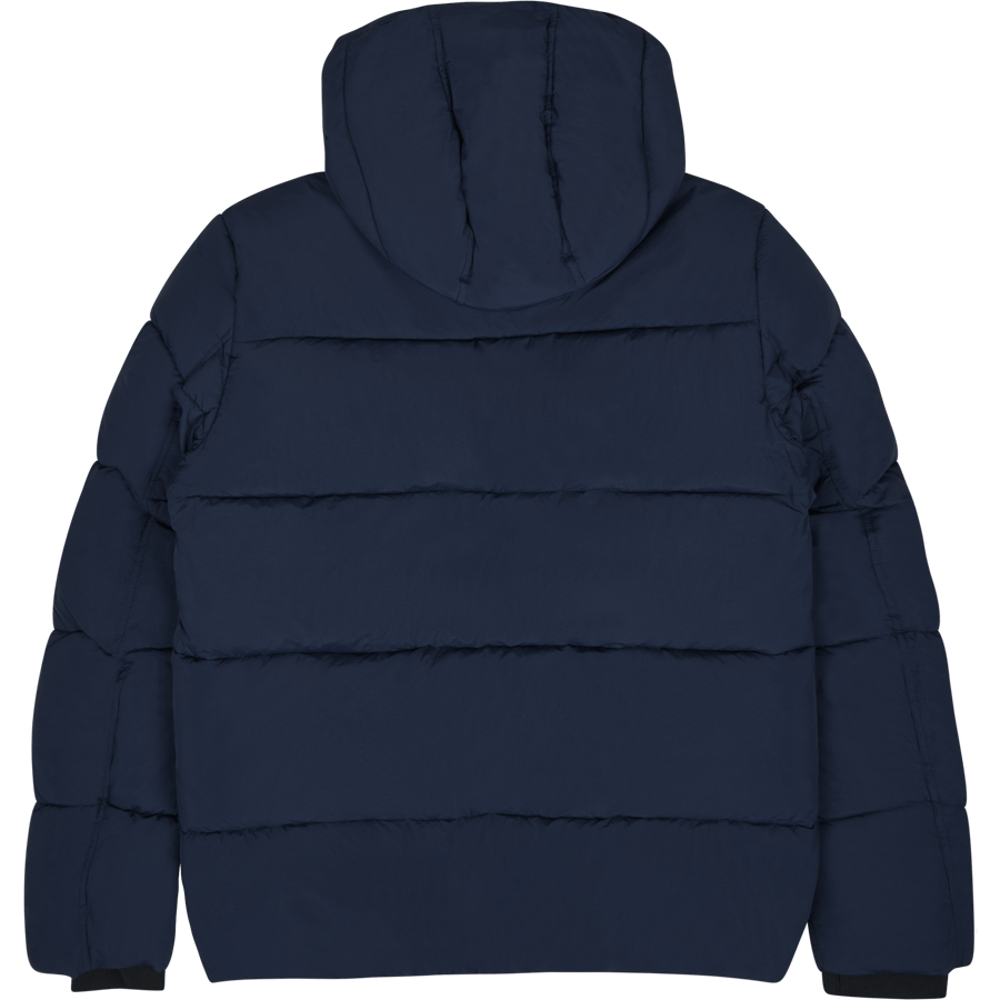 Doudoune en nylon froissé