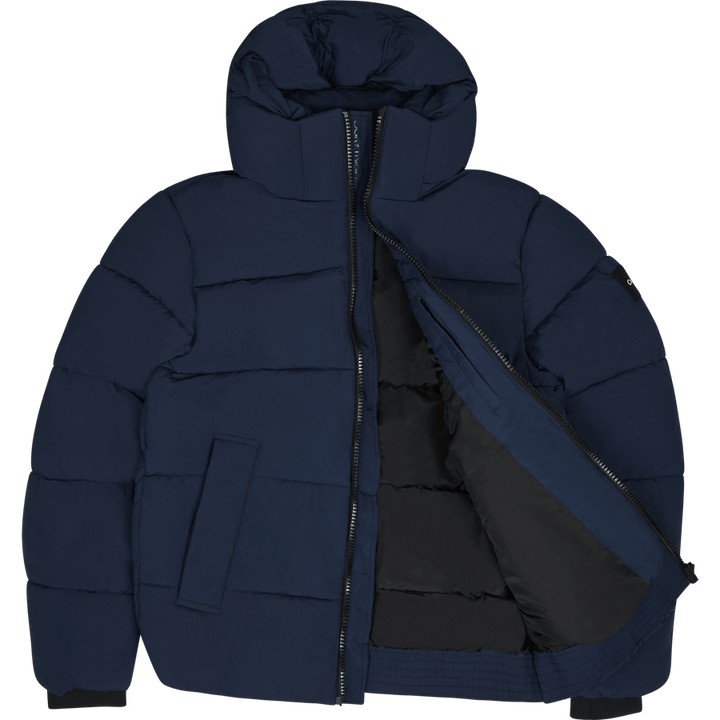 Doudoune en nylon froissé