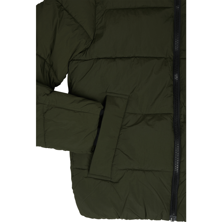 Doudoune en nylon froissé Mrz