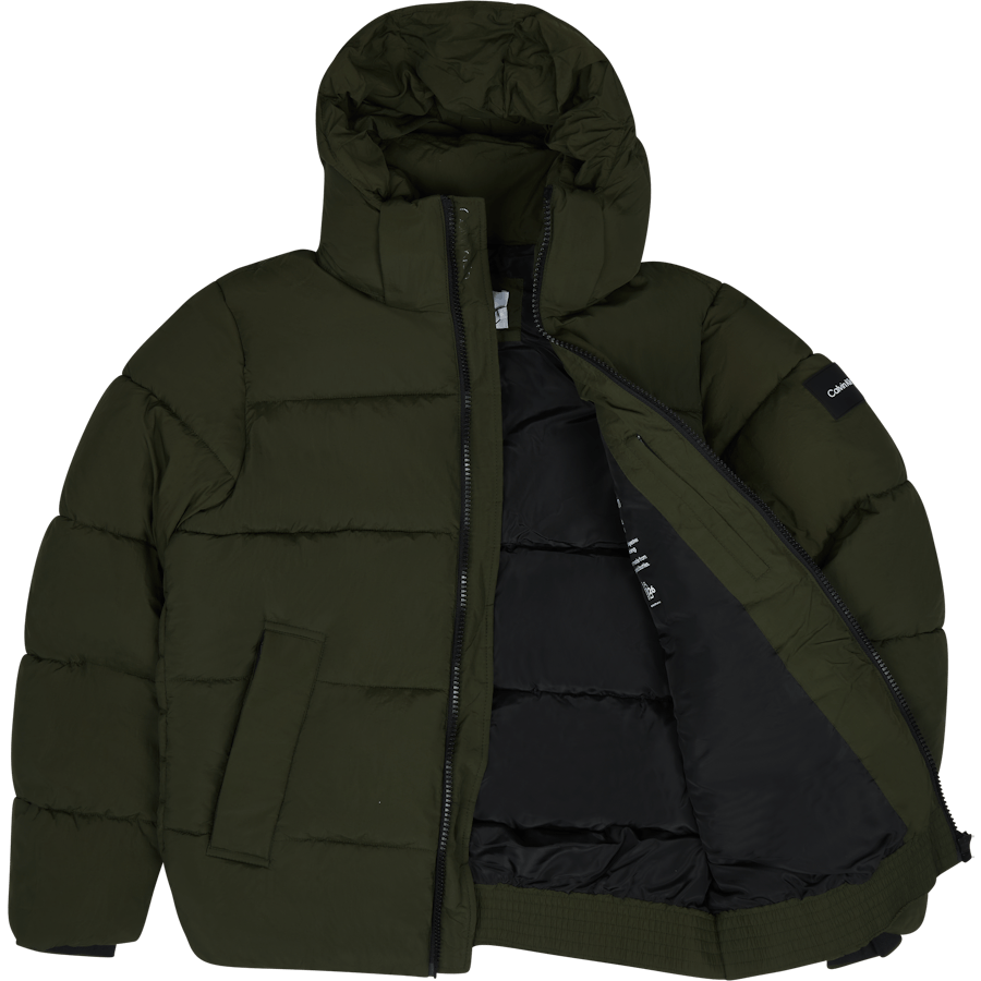 Doudoune en nylon froissé Mrz