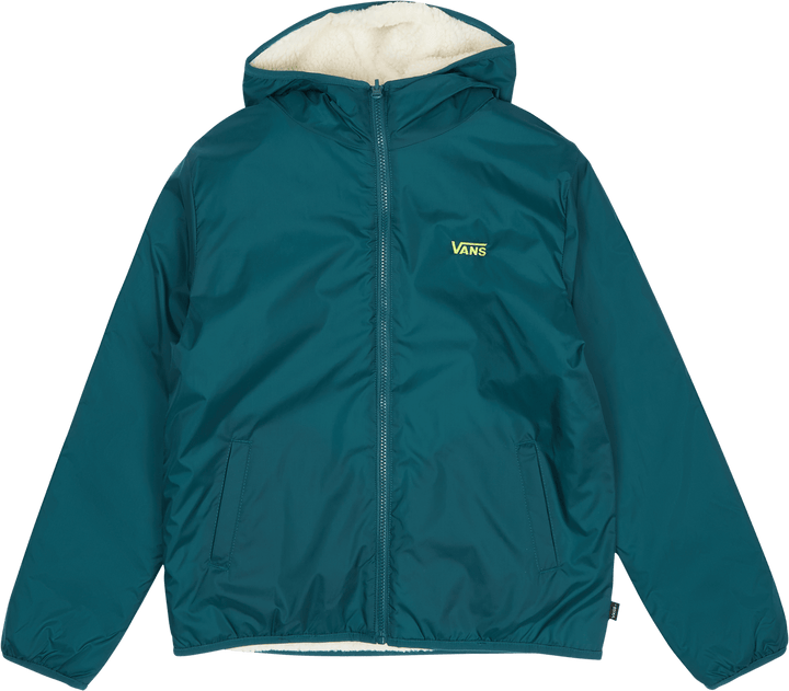 Kurtka Harvard Revesible w kolorze głębokiego turkusu/antycznej bieli