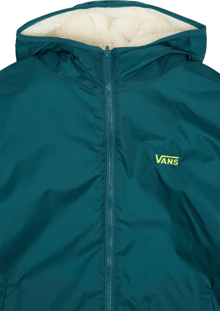 Kurtka Harvard Revesible w kolorze głębokiego turkusu/antycznej bieli