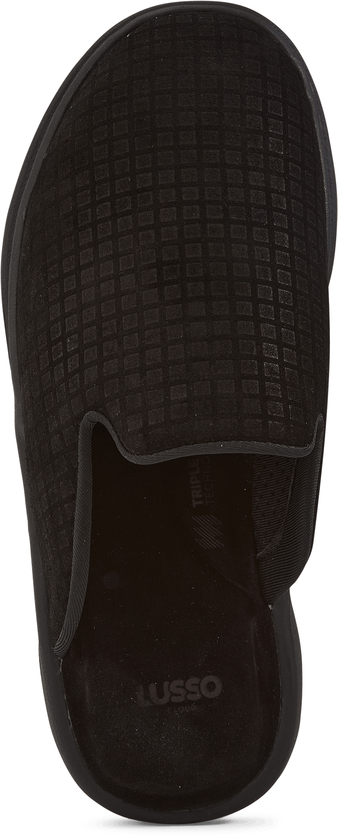 Pelli Waffle Suede Jet Black / Matný