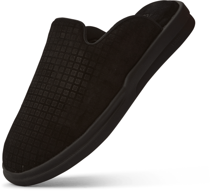 Pelli Waffle Suede Jet Black / Matný