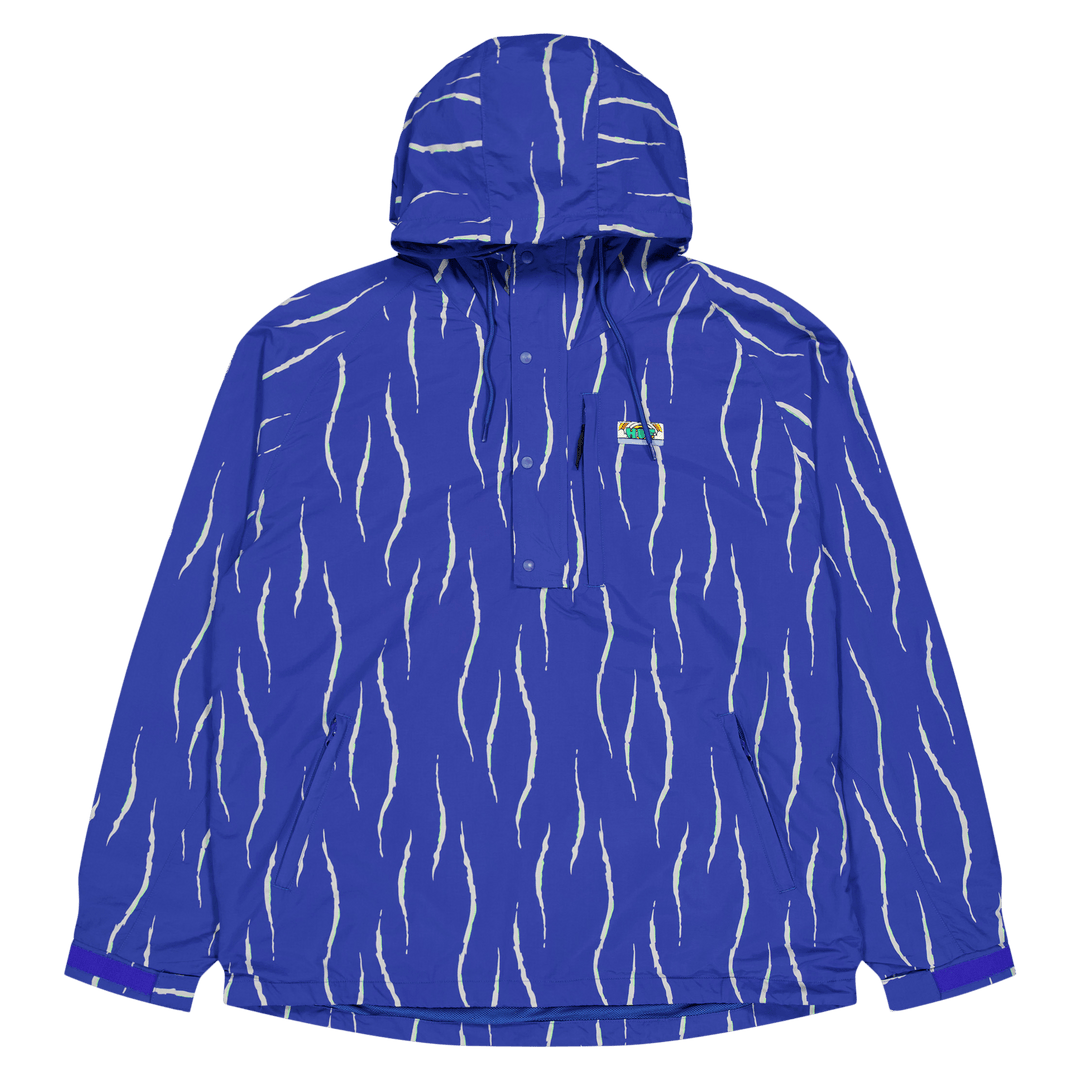 New Day Striped Anorak Blue