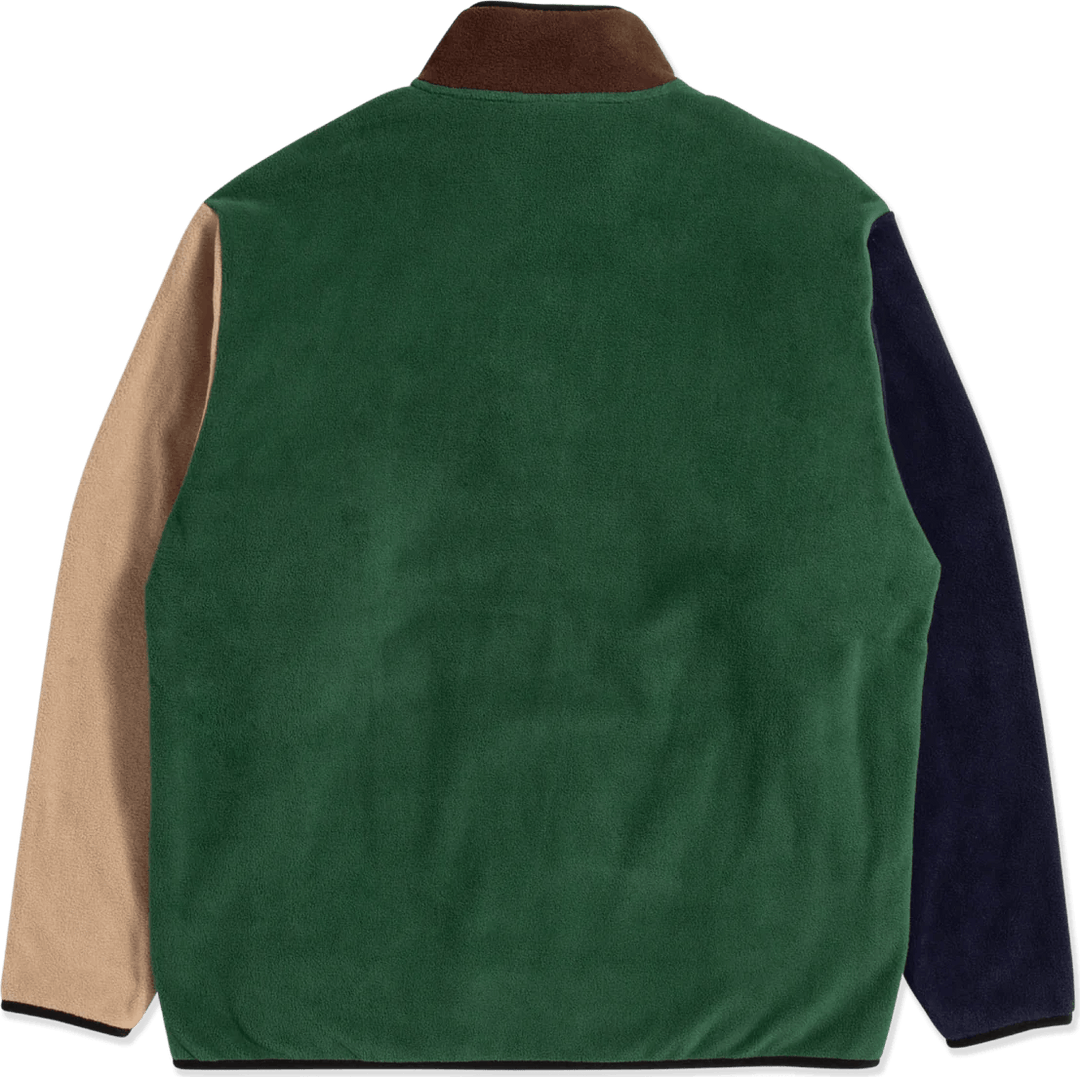 New Day Color Block Tech Fleec Emerald