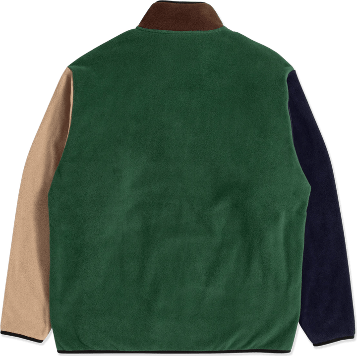 New Day Color Block Tech Fleec Emerald