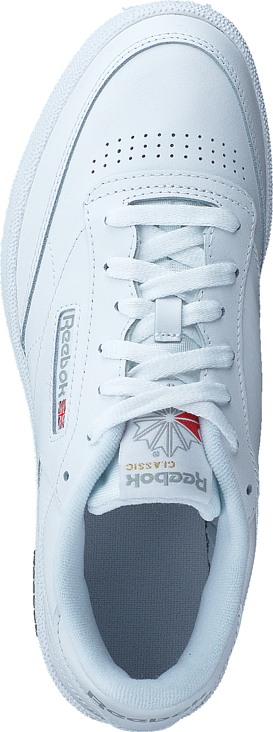 Club C 85 White/sheer Grey