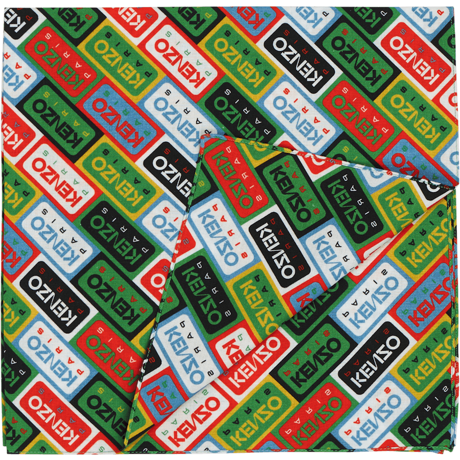 Šatka Kenzo Label Multicolor