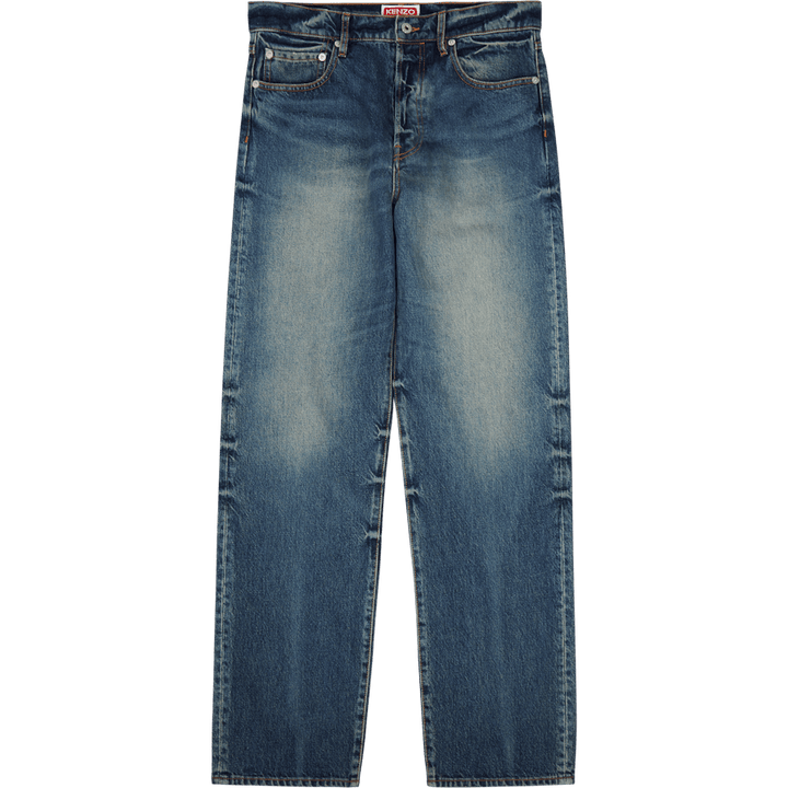 Spodnie jeansowe średni kamień niebieski jeans