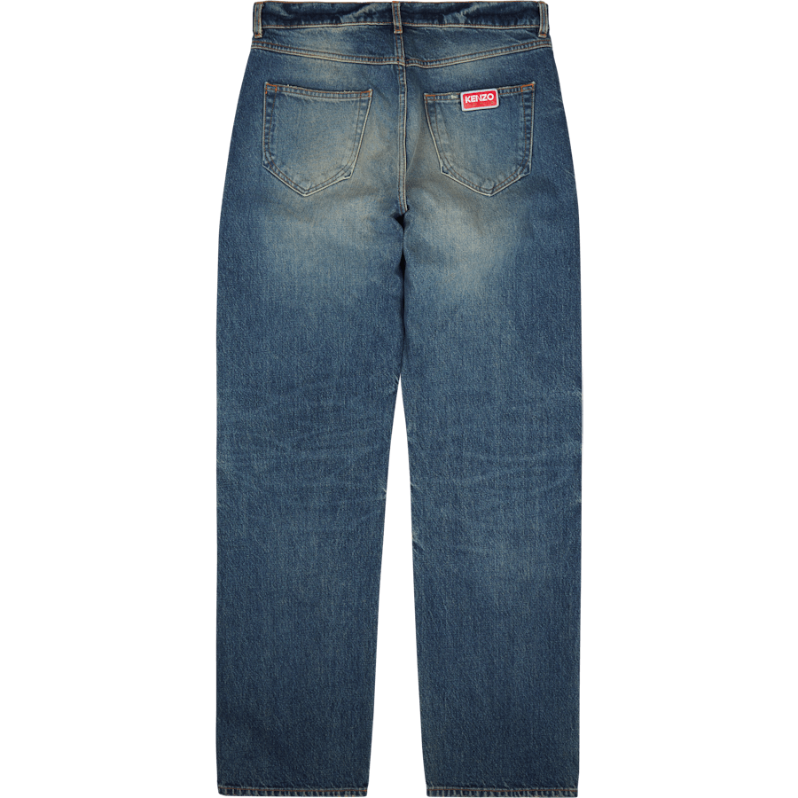 Spodnie jeansowe średni kamień niebieski jeans