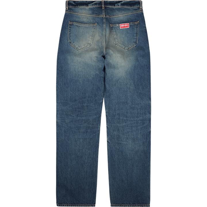 Spodnie jeansowe średni kamień niebieski jeans