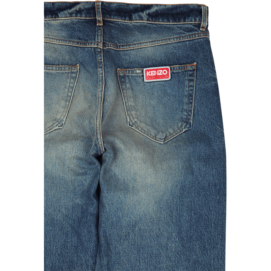 Spodnie jeansowe średni kamień niebieski jeans