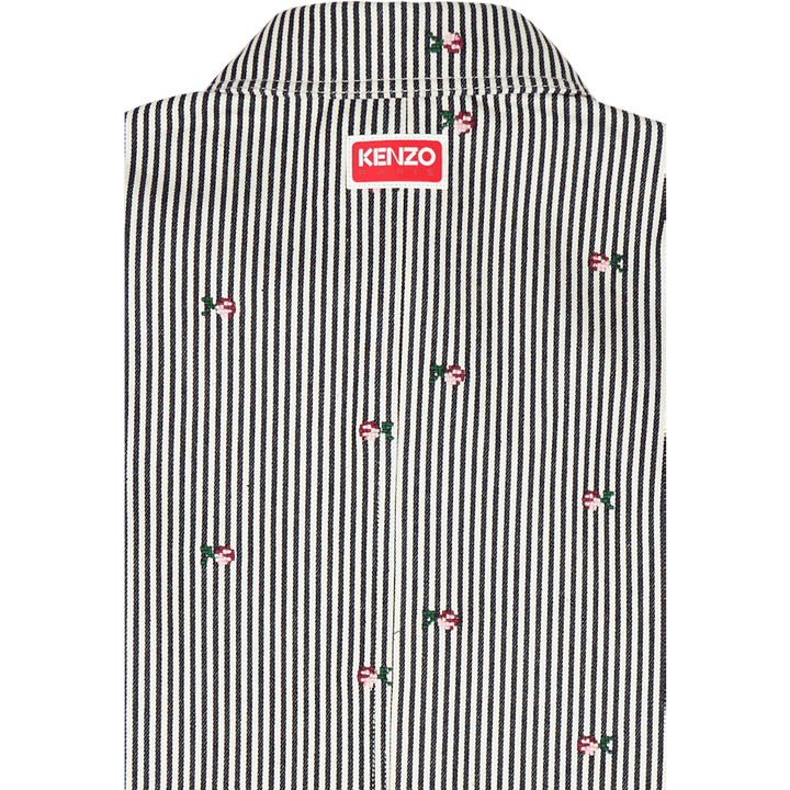 Kurtka jeansowa Kenzo Pixel Rinse Blue Denim