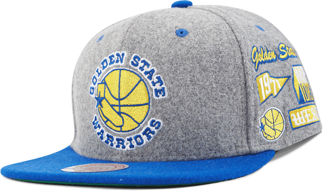 Warriors Melton Patch Snapback HWC