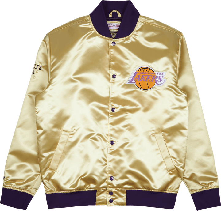 Giacca Lakers in raso leggero