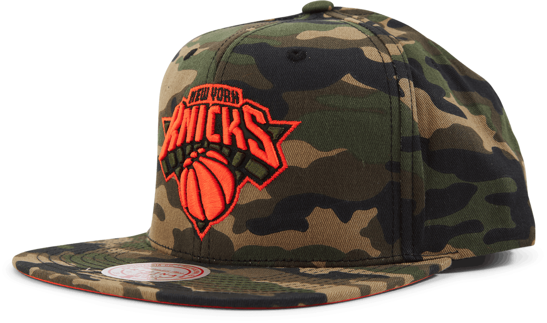 Knicks Neon Camo Pop Snapback