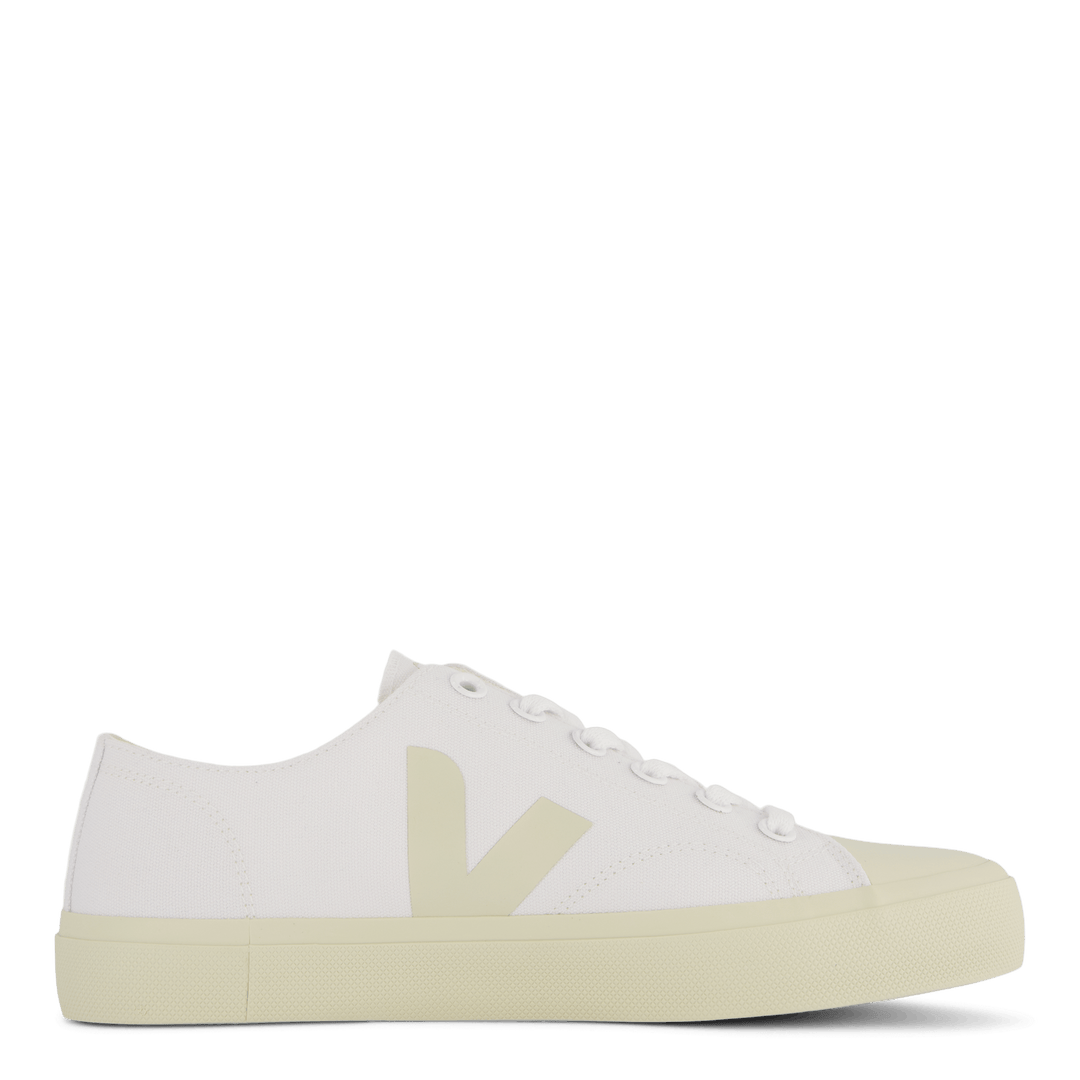 Wata Ii Basse Toile Blanc Pierre