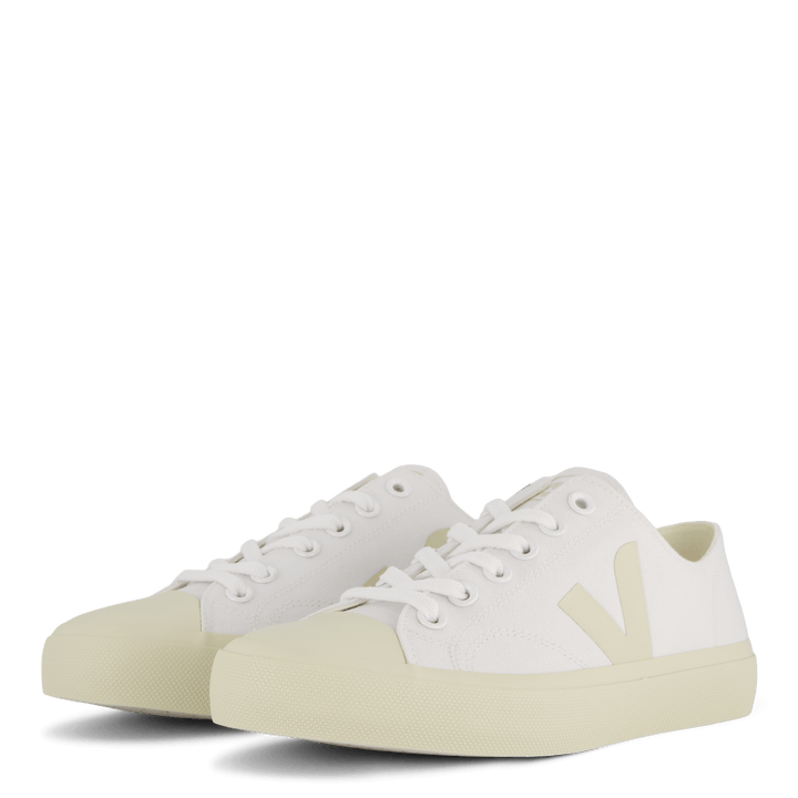 Wata Ii Basse Toile Blanc Pierre