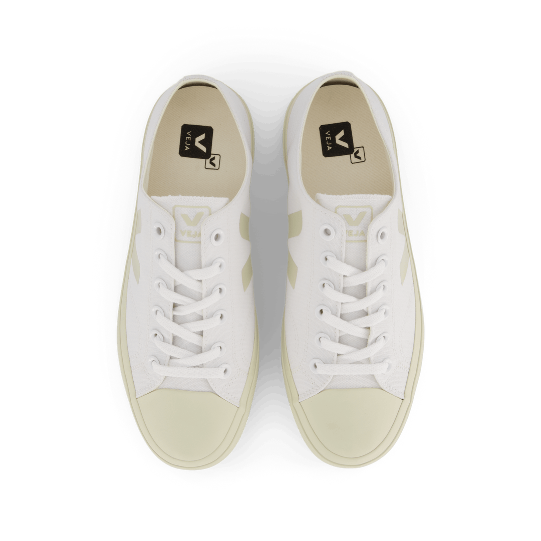 Wata Ii Basse Toile Blanc Pierre