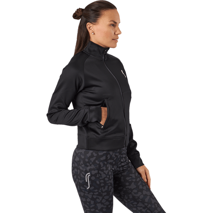 Damen Court Jacket Schwarz