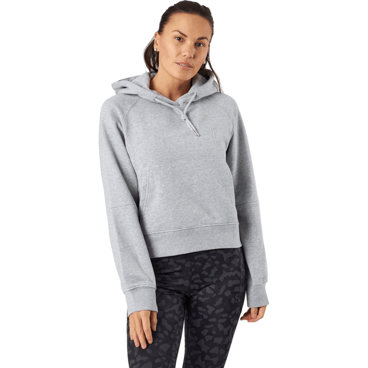 Sweat à capuche Paris gris pour femme