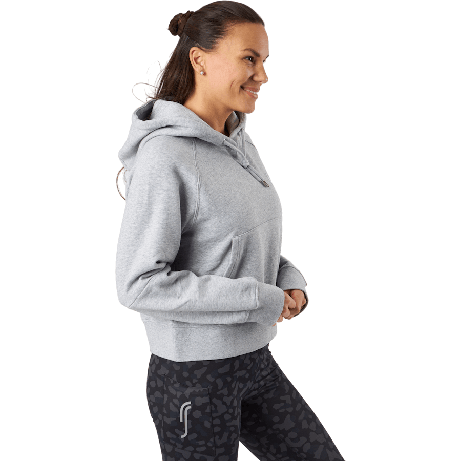 Sweat à capuche Paris gris pour femme