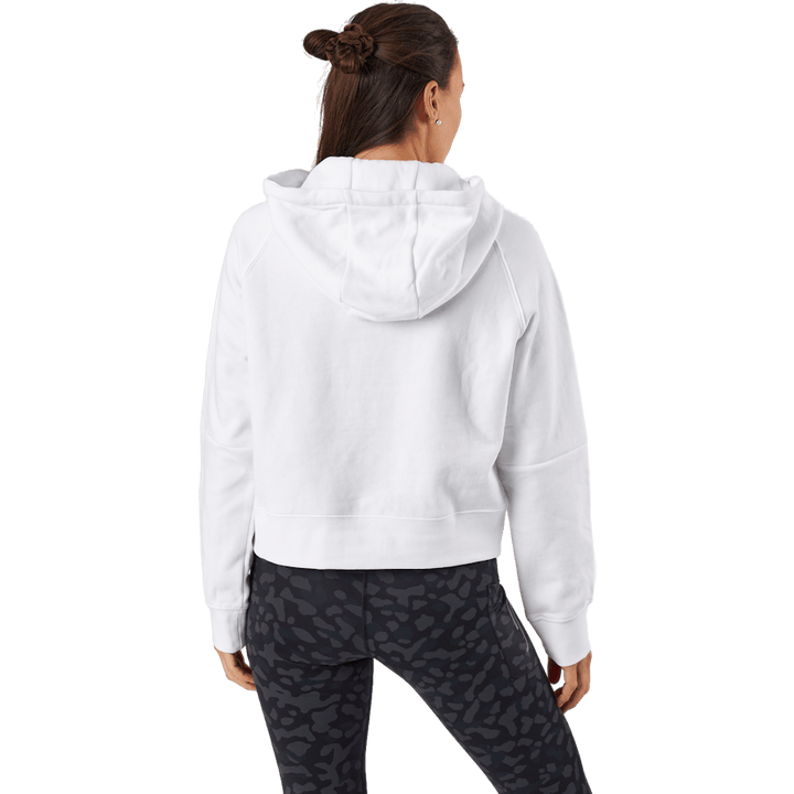 Sweat à capuche Paris blanc pour femme