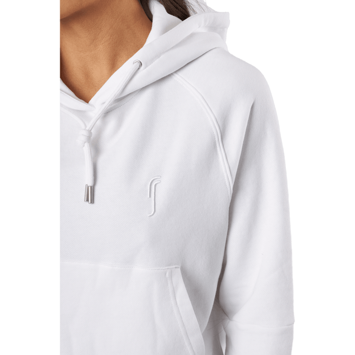 Sweat à capuche Paris blanc pour femme