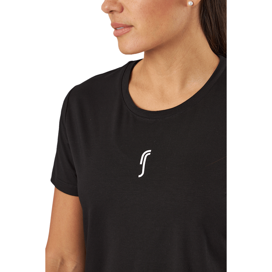 T-shirt décontracté noir