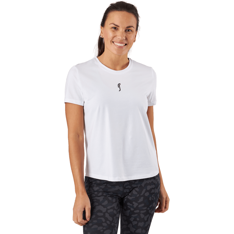 T-shirt descontraída Branca