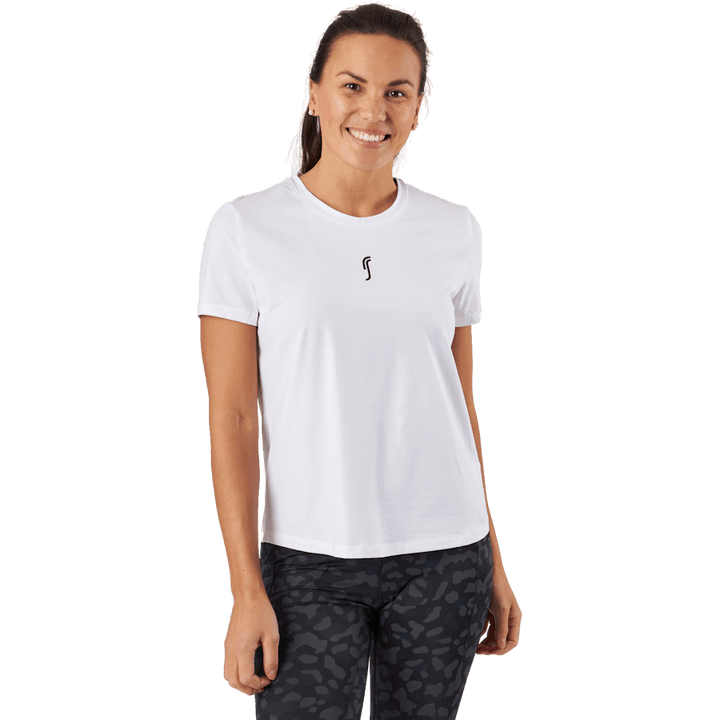 T-shirt descontraída Branca