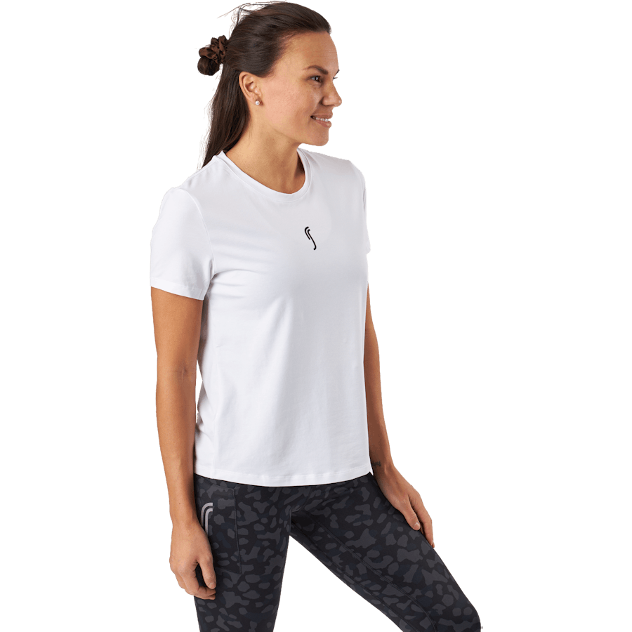 T-shirt descontraída Branca