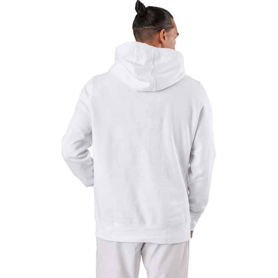 Sweat à capuche Paris blanc pour homme