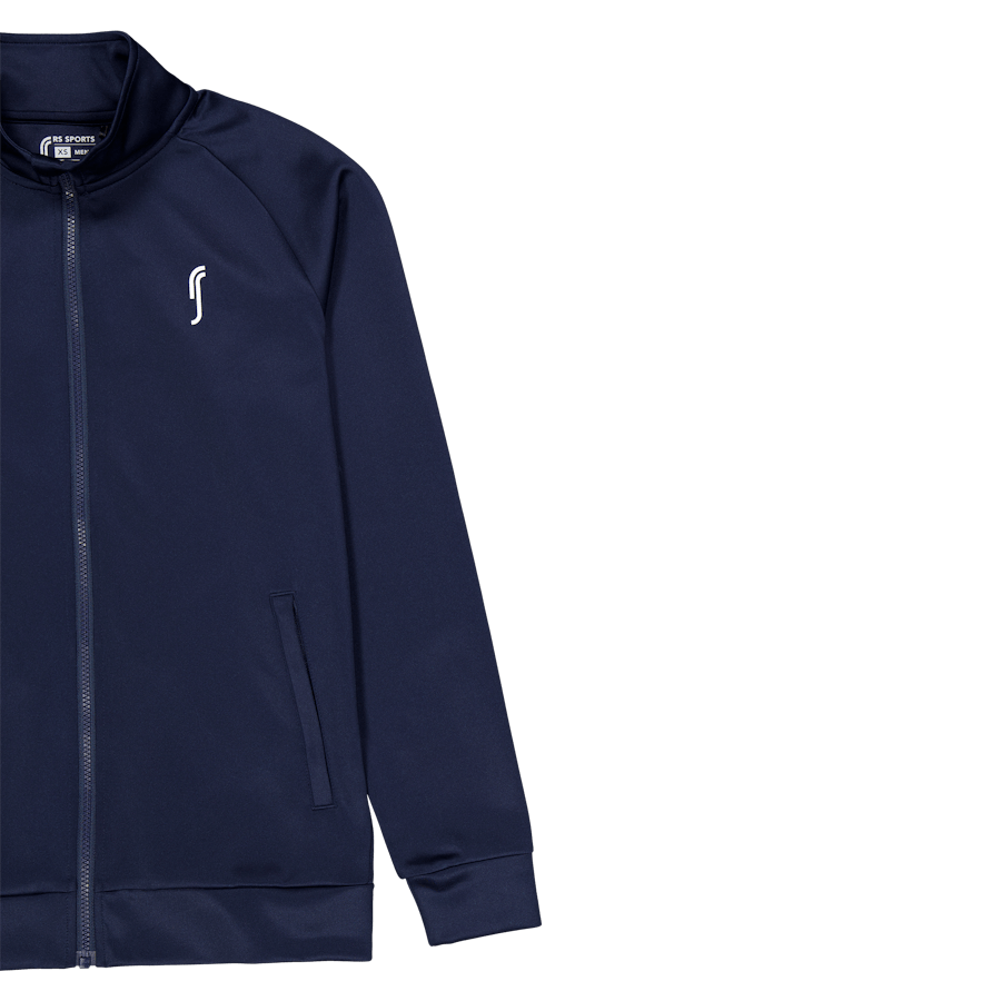 Veste zippée Court pour hommes, marine