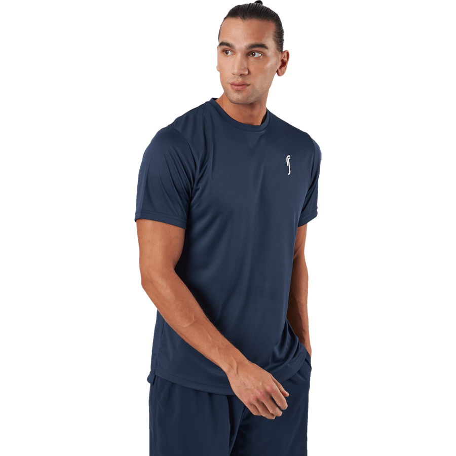 Tee-shirt de performance pour hommes, bleu marine