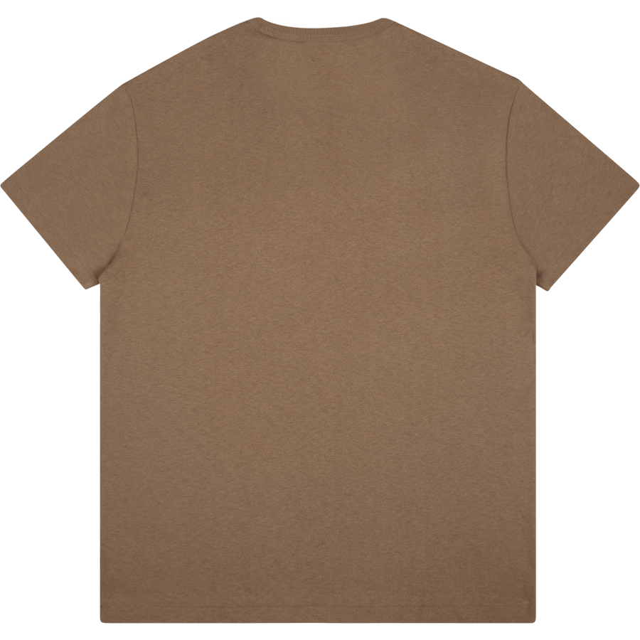 Classic Fit Jersey Crewneck T-skjorte Montana Khaki