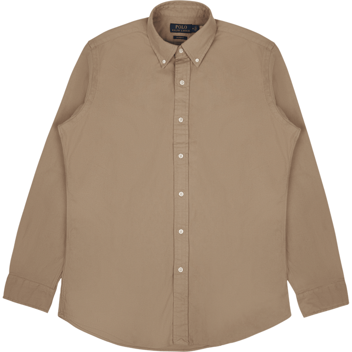 Individualiai pritaikyti flaneliniai marškiniai Vintage Khaki