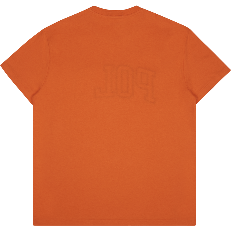 T-skjorte i jersey med logo i klassisk passform