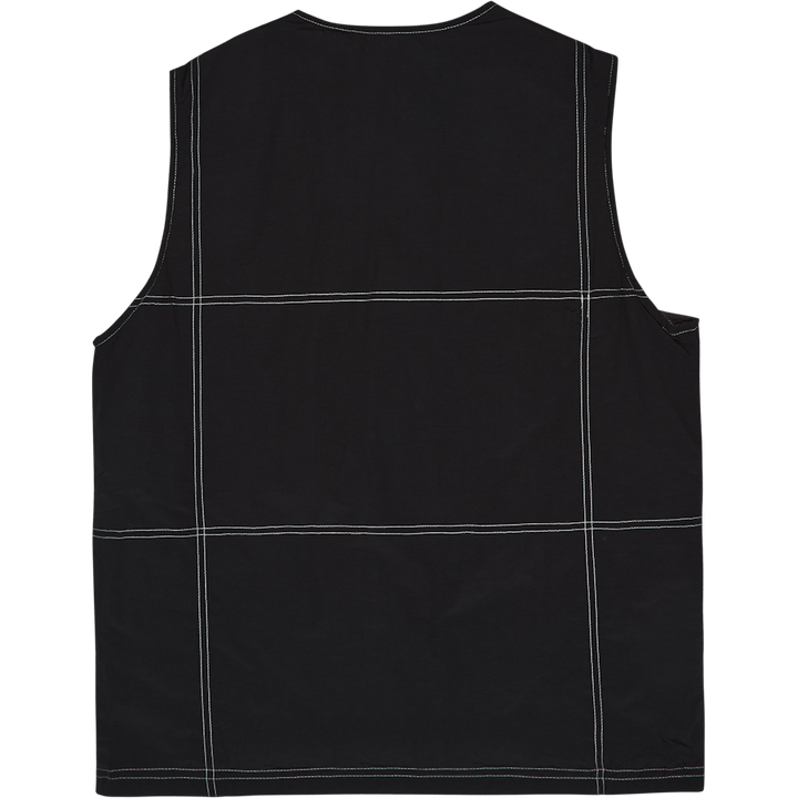 Gilet reversibile nero/army