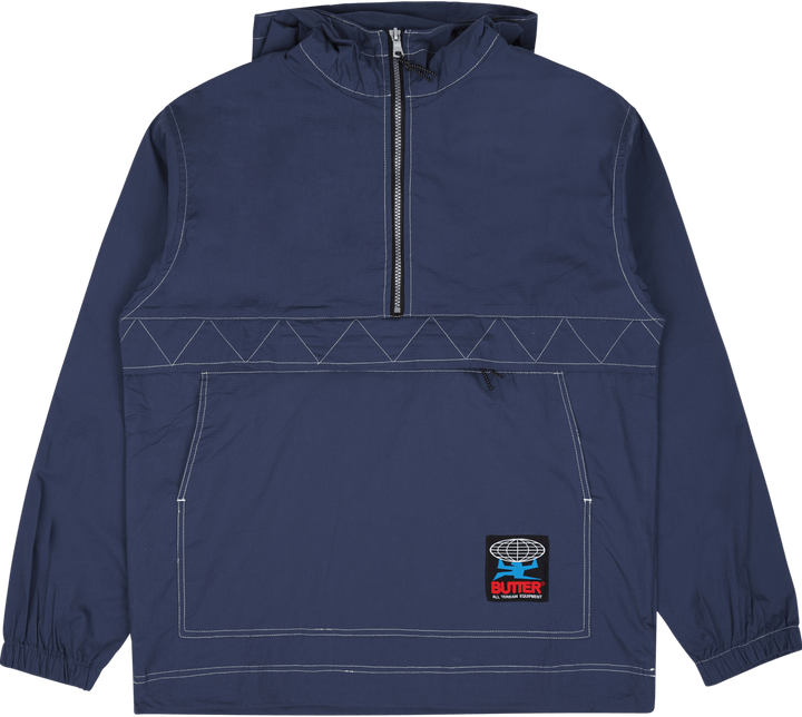 Giacca Terrain con cuciture a contrasto Navy