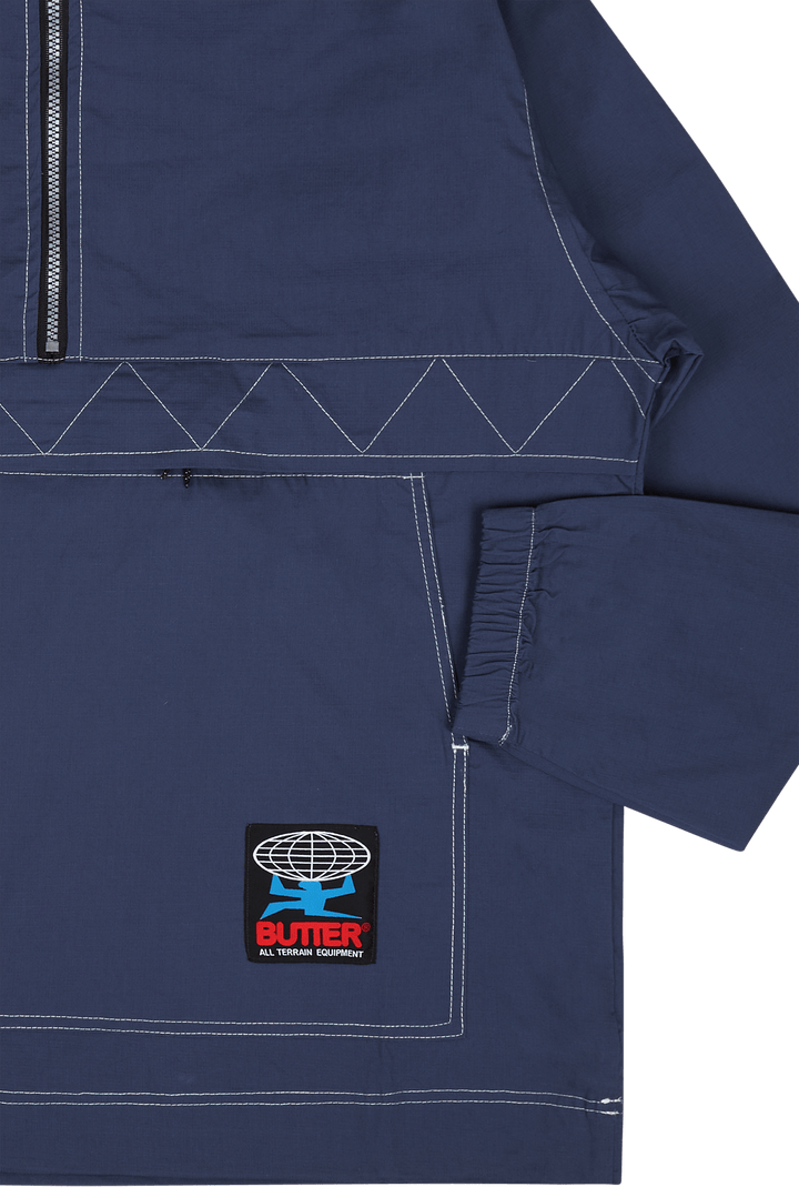 Giacca Terrain con cuciture a contrasto Navy