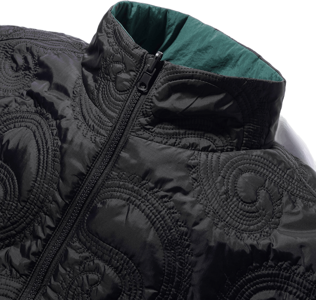 Puffer reversibile Paisley Jack Nero