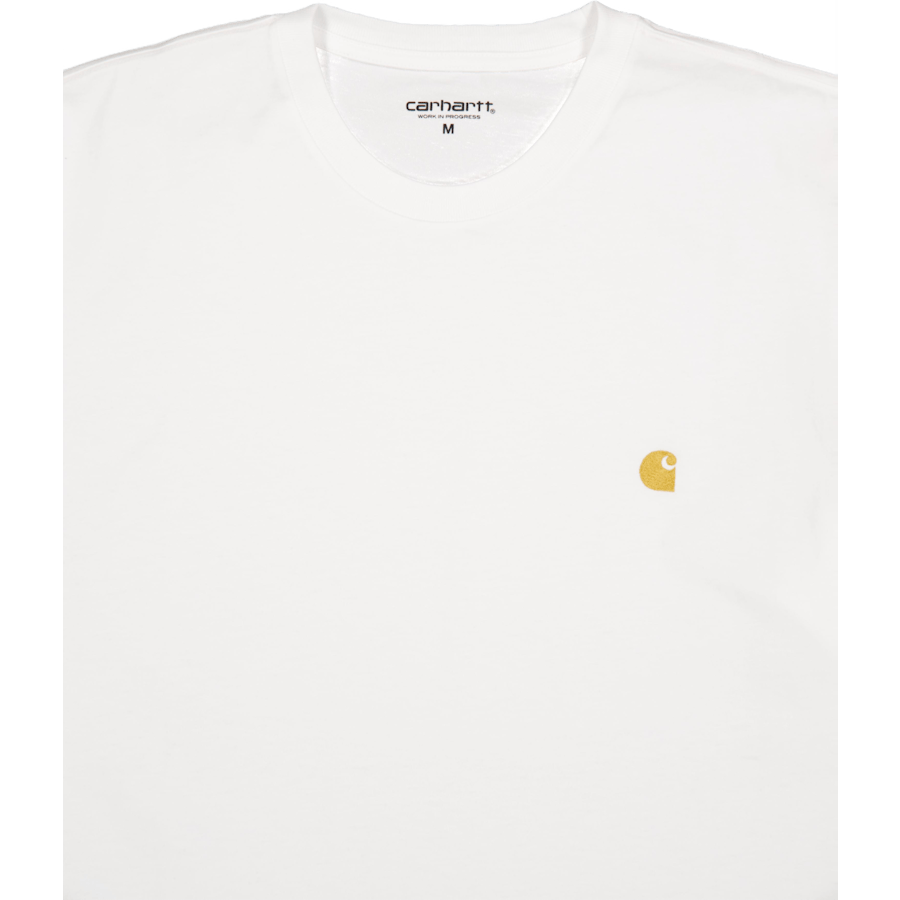 S/s Chase T-shirt Weiß / Gold