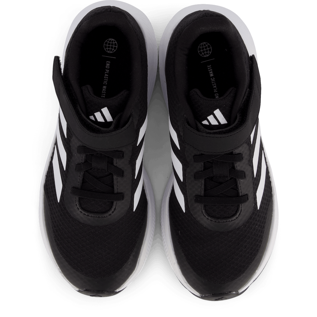 RunFalcon 3.0 Elastic Lace Top Strap Schuhe Core Black / Cloud White / Core Black