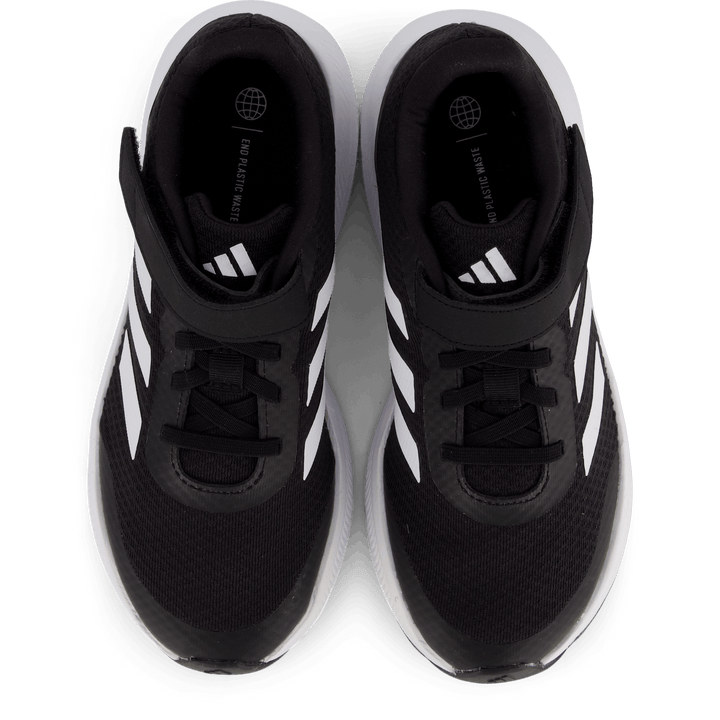 RunFalcon 3.0 Elastic Lace Top Strap Schuhe Core Black / Cloud White / Core Black