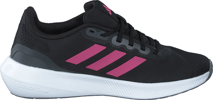 Runfalcon 3.0 kengät Core Musta / Pulse Magenta / Harmaa Kuusi