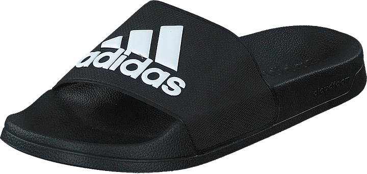 Claquettes de douche Adilette Noir/Blanc nuage/Noir